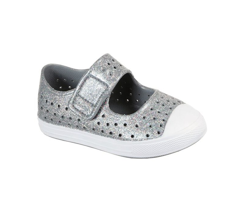 Skechers Flickor Grå Fritidsskor - Cali Gear: Guzman Breeze - Surf Spray - Sverige (AEXCV-2864)